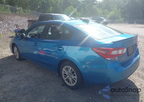 2018 Subaru Impreza 2.0I Premium z USA, uszkodzony, nr VIN 4S3GKAB64J3600018